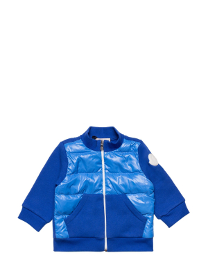 Moncler Enfant Panelled Quilted Jacket