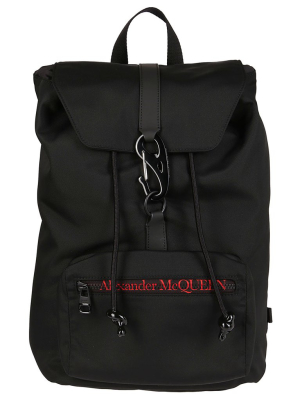 Alexander Mcqueen Urban Logo Backpack