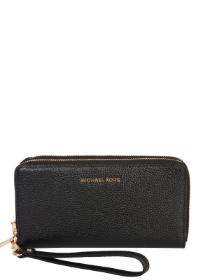 Michael Michael Kors Logo Plaque Continental Wallet