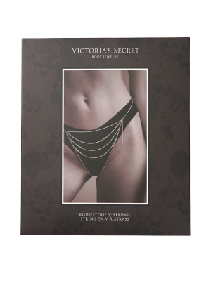 Victoria's Secret Rhinestone V-string Panty
