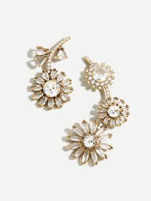 Big Blooms Mismatched Statement Earrings