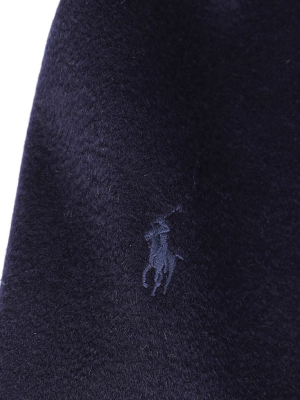 Polo Ralph Lauren Logo Embroidered Scarf