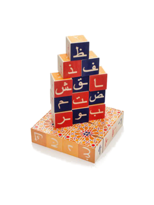 Uncle Goose Arabic Alphabet Blocks