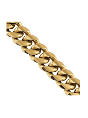 18k Solid Gold Cuban Chain (6 Mm)