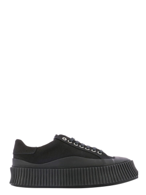 Jil Sander Lace-up Platform Sneakers