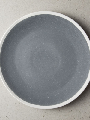 Mason Grey-white Stoneware Dinner Plate