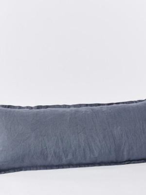 Relaxed Linen Lumbar Pillow Cover