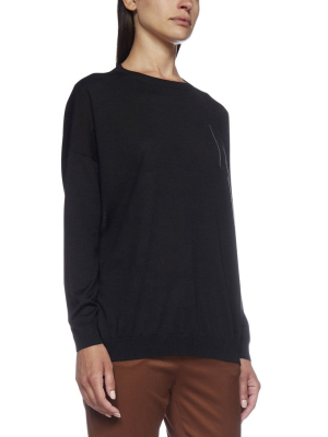 Brunello Cucinelli Ribbed Knit Sweater