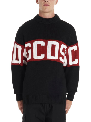 Gcds Logo Band Knit Sweater