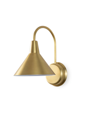 Dublin Sconce (natural Brass)