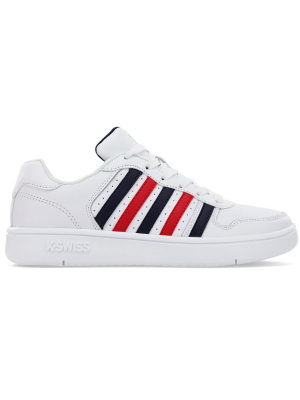 06931-130-m | Court Palisades | White/navy/red