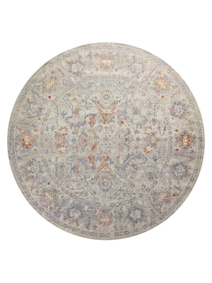 Chris Loves Julia X Loloi Rosemarie Rug - Oatmeal/lavender