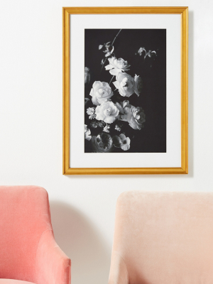 Black And White Floral Wall Art