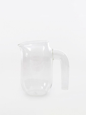 Hay Glass Jug Small - Clear