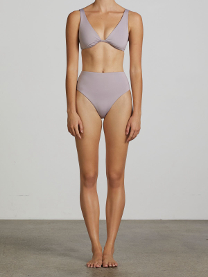 Mattie Bikini Top - Mauve