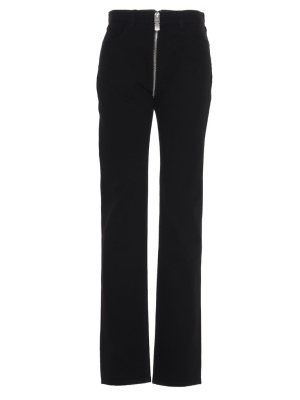 Givenchy Zipped Straight-leg Jeans