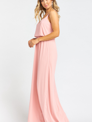 Kendall Maxi Dress ~ Rosebud Chiffon