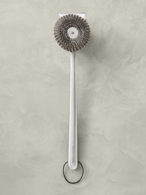 Williams Sonoma Stainless-steel Handled Bbq Cleaning Brush