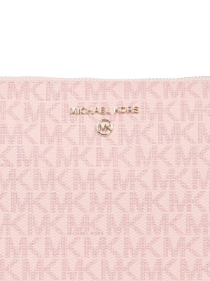 Michael Michael Kors Slater Monogram Large Clutch Bag