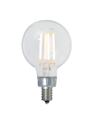 Led Clear Globe E12 Base G16 Bulb