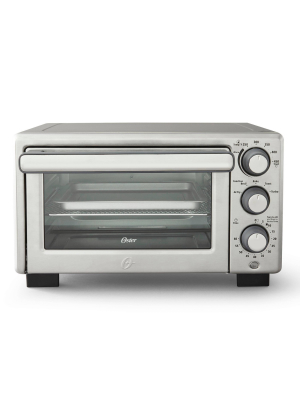 Oster Compact Countertop Oven With Air Fryer - Stainless Steel