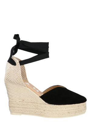 Manebí Tie-fastening Wedge Espadrilles