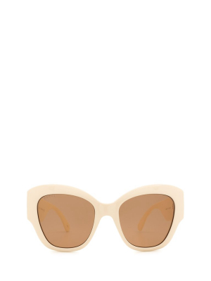 Gucci Eyewear Cat Eye Frame Sunglasses