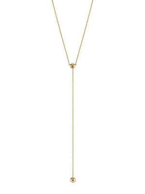 Sphere Lariat Necklace