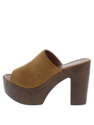 Jackie06 Tan Women's Heel