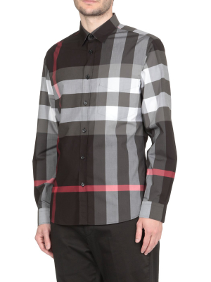 Burberry Check Poplin Shirt