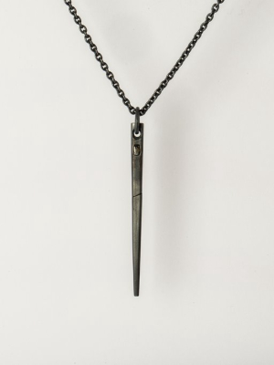 Spike Necklace (0.15 Ct, Diamond Slab, Ka+dia)