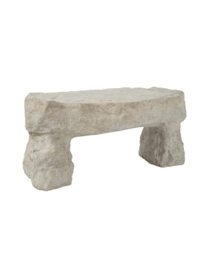 Cast Stone Bench