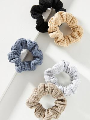 Waffle Scrunchie Set