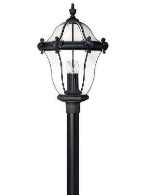 Outdoor San Clemente Post Lantern