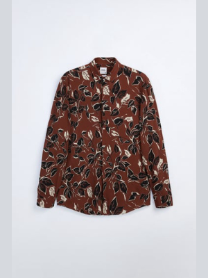 Leaf Print Shirt