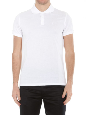 Saint Laurent Monogram Logo Polo Shirt