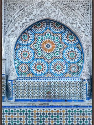 Fes Blue Tiled Entrance