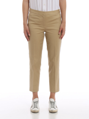 Michael Michael Kors Side-striped Cropped Pants