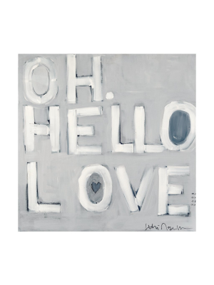 Oh, Hello Love Art Print