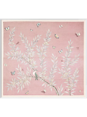 Chinoiserie Gardens In Blush I