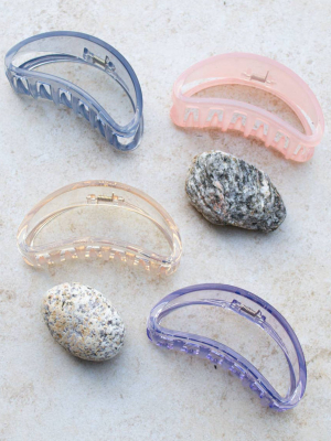 Bean Hair Claw – Assorted Colors