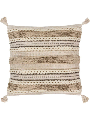 Tova Pillow Beige/ivory/taupe