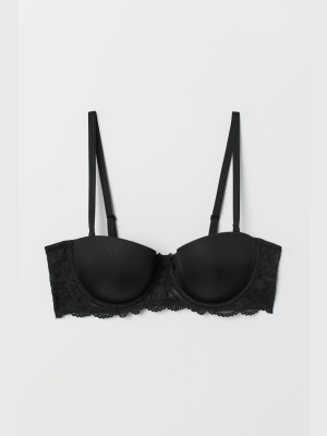 Strapless Balconette Bra