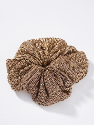 Melinda Metallic Scrunchie