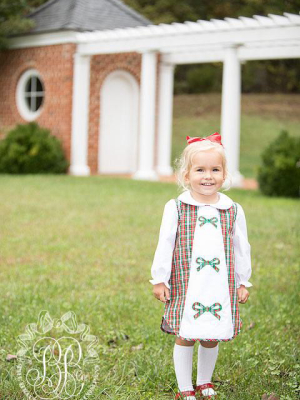 Maude's Peter Pan Collar Shirt & Onesie (long Sleeve Woven) - Worth Avenue White