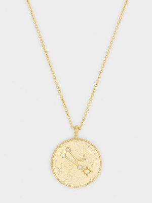 Astrology Coin Necklace (taurus)
