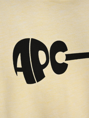 A.p.c Guitar Logo Printed Sweatshirt