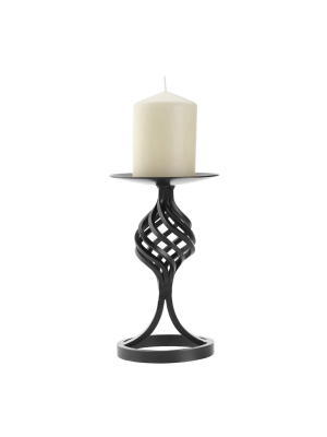 Dryad Fancy Candlestick Black