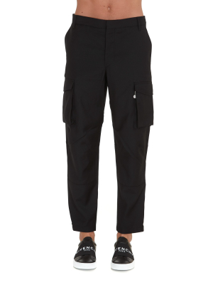 Givenchy Logo Patch Cargo Pants