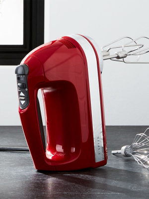 Kitchenaid ® Empire Red 7-speed Hand Mixer